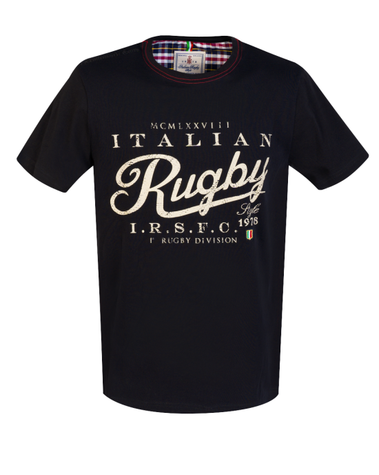 RUGBY Тениска черен